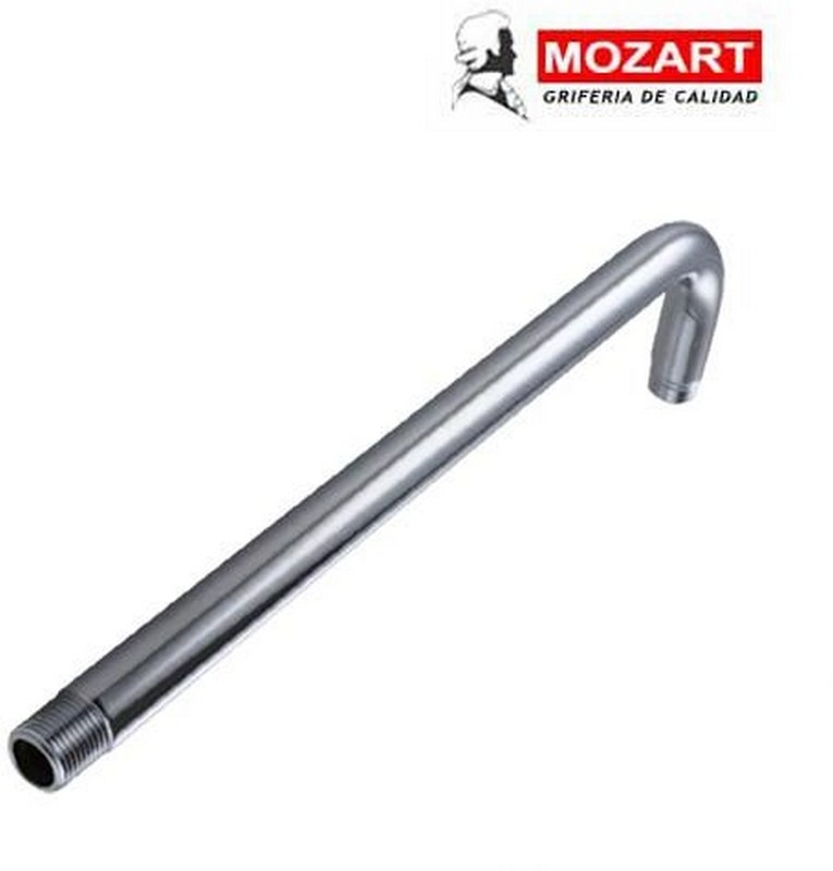BRAZO P/LLUVIA METAL 90° 40 CM ACERO INOXIDABLE