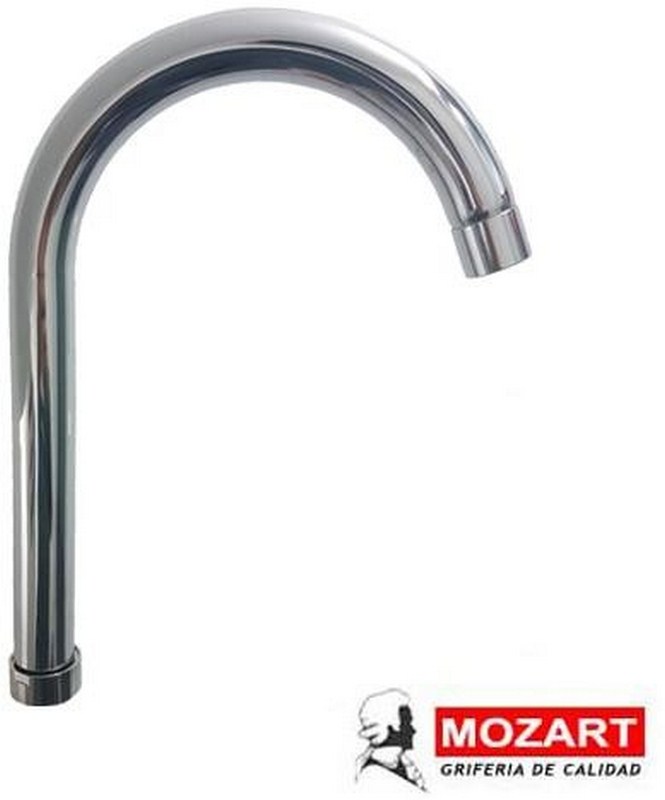 PICO J 52 CM. GRUESO 24MM. ACERO INOX. P/GRIFERIA