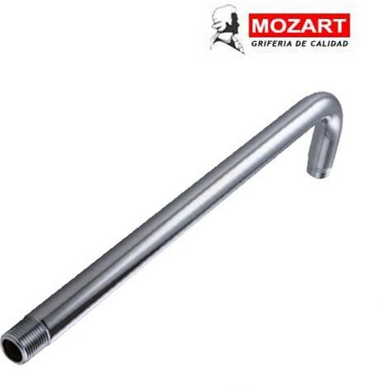 BRAZO P/LLUVIA METAL 90° 45 CM ACERO INOXIDABLE
