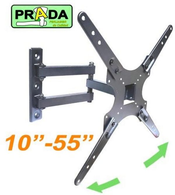 SOPORTE ARTICULADO 10´´ - 55´´ P/ TV LCD LED