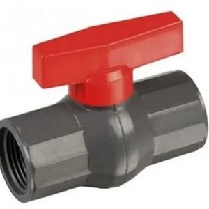 VALVULA ESFERICA 1 - 1/4´´ PVC ROSCA NPT 34.0MM EN BOLSA