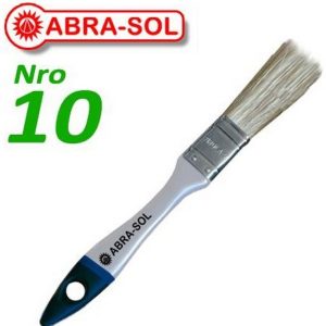 PINCEL VIROLA 1 NRO 10 CERDA BLANCA