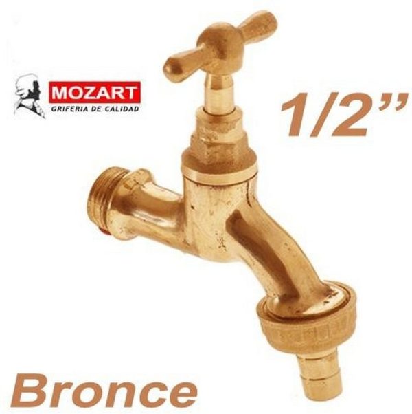 CANILLA DE BRONCE PICO 1/2´´ CALIDAD