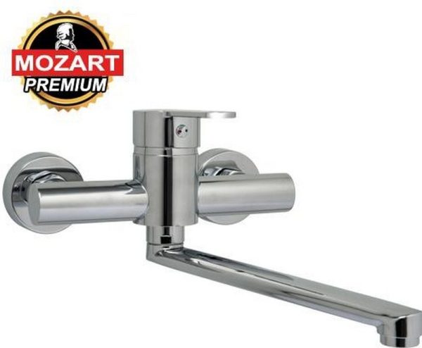 MONOCOMANDO PARED COCINA DENVER CROMADA