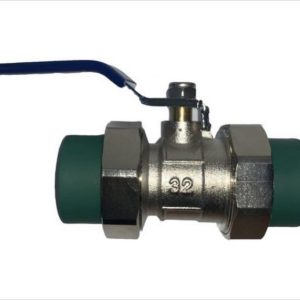 VALVULA DOBLE UNION 32 MM