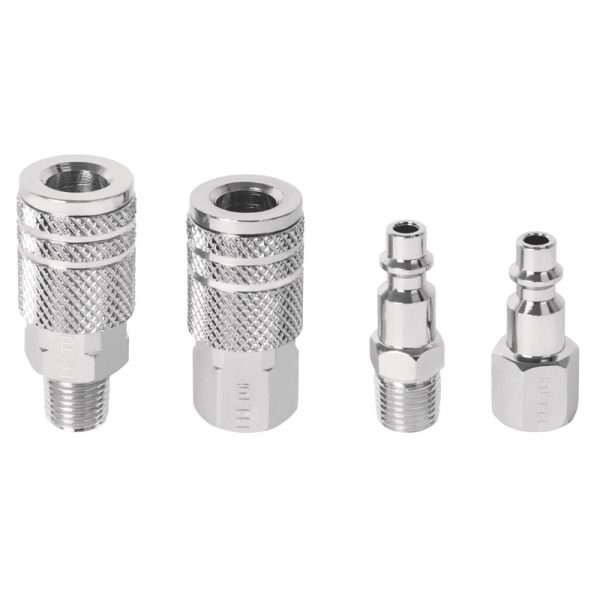 (6U) JUEGO DE 4 CONECTORES P/ COMPRESORES - EN BLISTER